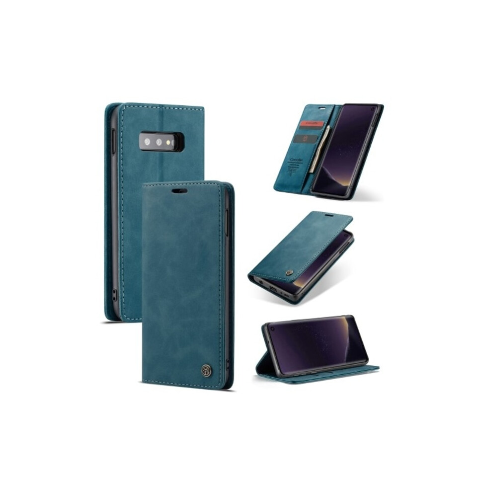 Caseme Wallet Case For Compatible With Samsung Galaxy S10e - Blue 9027700488939