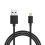 3m compatible with iPhone Fast Charging Lightning Cable for compatible with iPhone / compatible with iPad Black 1