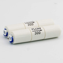 50 GPD RO Flow Restrictor 300CC 1/4 Quick Connect Pack of 2 for Reverse Osmosis Systems