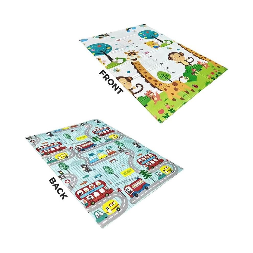 (Cx25) 1Above Foldable Baby Playmat 180X130cm | Waterproof | Reversible Large Playmat | Thick Padded Xpe Baby Crawl M Not,Specified
