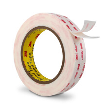 3M Double Sided Mounting Tape 25mm x 4.7m White 4950 1.1mm Thick Heavy Duty Adhesive Waterproof Foam Tape for Car Home Office Deco