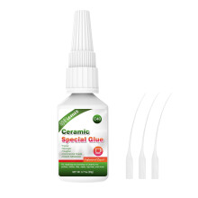 20g Ceramic Glue, Instant Ceramic Super Glue for Porcelain and Pottery Repair, Fast Drying | Heat Resistant | Waterproof Strong Adhesive for Bonding
