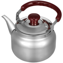 Whistling Stainless Steel Tea Kettle with Ergonomic HeatResistant Handle for All Stovetops Green
