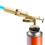 Butane Torch with Adjustable Flame Control, Copper Alloy Kitchen Blow Torch Head for Cooking, Baking, BBQ 1