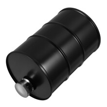 Stainless Steel Hip Flask 750ml Large Capacity Leakproof Barrel Shape for Travel and Camping