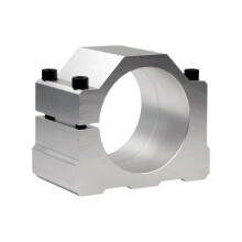 48mm CNC Spindle Motor Clamp Aluminum Mount with Precision Alignment and Vibration Control