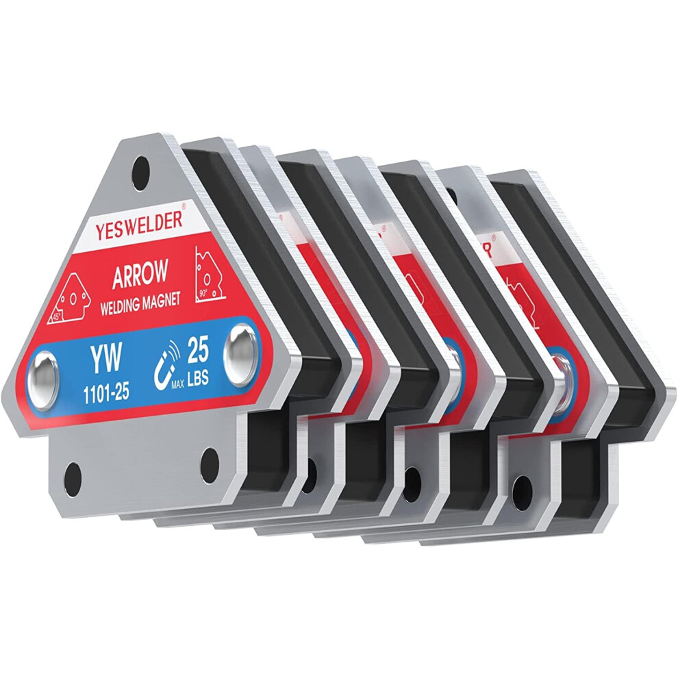 Yeswelder 25 Lb Welding Magnet-4 Pieces Of Magnetic Welding Holder 25 Lbs Holding Power Welding Accessories 82265779