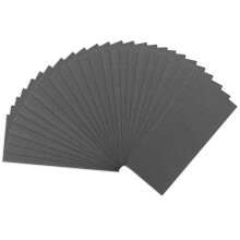 25 pcs 240 Grit Sandpaper Set Wet and Dry Sandpaper for Wood Walls Metals Cars Sand Paper 9 x 3.6 Inch