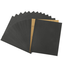 STEBRUAM 6 Sheets Sandpaper 2500 Grits Wet and Dry Polishing for Cars Metals Walls Wood Furniture,Sand Paper 9x11 Inch