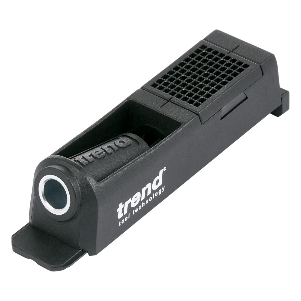 Trend Single Pocket Hole Jig With Hss Drill Bit & Depth Setting Collar, Square Drive Bit & Pocket Hole Screws Selection, Ph/Jig/Bs