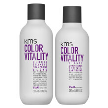 KMS ColorVitality Blonde Shampoo 300ml  & Blonde Conditioner 250ml Duo