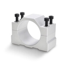 55mm CNC Spindle Clamp Aluminum Motor Mounting Bracket Precision Fit Vibration Resistant