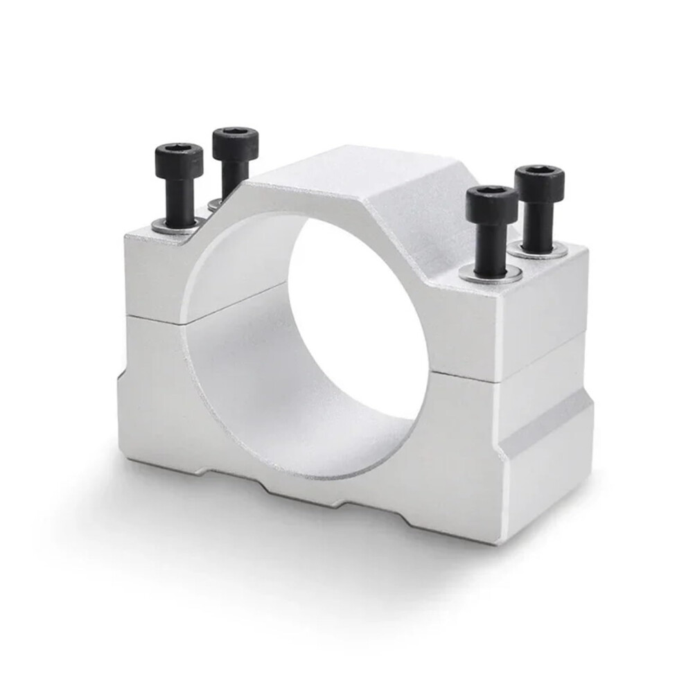 55Mm Cnc Spindle Clamp Aluminum Motor Mounting Bracket Precision Fit Vibration Resistant 9455672666725