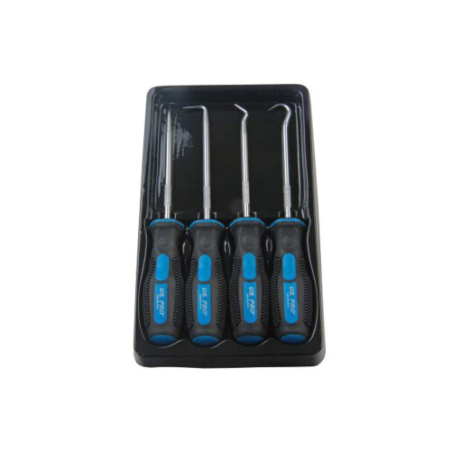 us pro US PRO Professional 4 Piece 115mm Hook and Pick Set BER5034