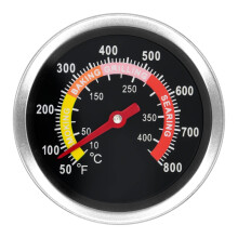 BBQ Grill Thermometer Stainless Steel Waterproof Gauge for Smoker Grills with Fast Accurate Readings