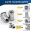 Vifmy 1/2''-13 UNC Rivet Nut, 10Pcs 304 Stainless Steel Flat Head Rivnut Threaded Insert Nutsert 4
