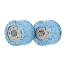 Swimming Pool Filter Cartridge Reusable with Protective Mesh Cover, 2 Set for Mspa Hot Tub