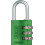 Abus ABUS Combination Lock 145/30 Green - Luggage Lock, Locker Lock and Much More. - Aluminium Padlock - Individually Adjustable Combination Code - ABUS S 1