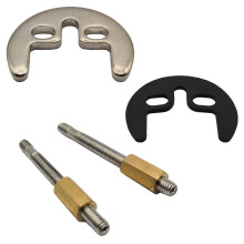 Monobloc Tap Fixing Kit | Mono Basin Tap Mounting Set for Kitchen Tap Mixer Tap | 2 Hole Bracket 2 Bolts for Kitchen Taps Mixer Tap Kitchen Sink Tap