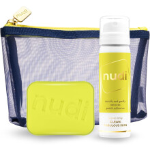 Nudi Adhesive Remover Spray 50ml, Easi Pad and Patch Purse – Effortlessly Removes Glue, Tape and Medical Adhesives, Leaves No Residue
