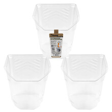 ROLLINGDOG 3PCS Paint Scuttle Bucket Liners, 4" (100mm) Disposable Plastic Paint Cup Liners, Fast Cleanup