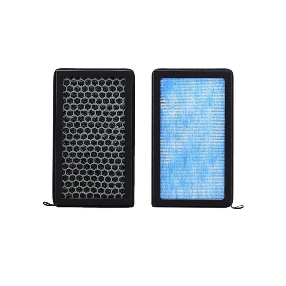2Pcs For Tesla Model 3 And Model Y Carbon Activated Hepa Cabin Air Filter Doubleeffect Pm2.5 Replacement Kit 9070919727214