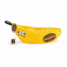 BANANAGRAMS | Bananagrams Big Letter | Word Game | Ages 7+ | 1-8 Players | 10+ Minutes Playing Time