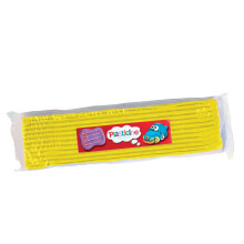 The Original Plasticine, One Colour Slab 400g - Yellow, Modelling Clay for Professional Animators and Model Makers, Easy to Shape and Mould, Make Scu