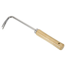 Stainless Steel Garden Weeder Hand Tool for Deep Root Removal and Ergonomic Weed Removal