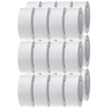 Crimson Starfish White Duct Tape | 24 Rolls of 48mm x 45m Gaffer Tape | Water Resistant Duct Tape | Adhesive Tape Multi-Use for Indoor/Outdoor | Stro