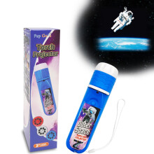 Pup Go Outer Space Torch and Projector for Kids Ages 3+, Including 3 Discs 24 Images, Cool Toys for Boys & Girls, Space Explore Projector Night Light
