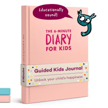 6-Minute Kids Diary – Kids Journal 6–12 to Develop a Happy Self, Mindfulness and Positive Habits – Gratitude Journal for Girls & Boys