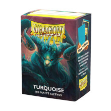 Arcane Tinmen Dragon Shield Standard Sleeves - Matte Turquoise (100ct)