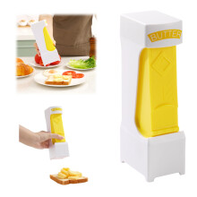 Butter Slicer with Airtight Silicone Seal, Stainless Steel Cheese and Chocolate Cutter, Dishwasher Safe