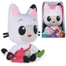 Gabby's Dollhouse: The Movie, Meow-mazing Interactive Pandy Paws Plush Toy with 3 Accessories and Removable Bag, Kids Toys for Girls and Boys Ages 3