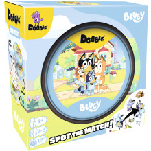 Asmodee | Dobble Bluey | Kids Card Game | Ages 4+ | 2-8 Players | 15 Minutes Playing Time