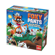 Foxy Pants: Save the Chickens From the Hungry Fox! | Fun Board Game for Kids | For 2-4 Players | Ages 4+