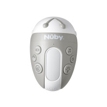 Nuby Jitterbug Pram Rocker - 3 Vibration Levels | 20 Soothing Sounds | Cry Sensor | Universal Fit