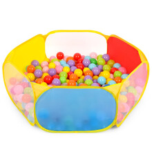 Eocolz Kids Ball Pit Large Pop Up Toddler Ball Pits Tent for Toddlers Girls Boys for Indoor Outdoor Playhouse Baby Playpen w/Zipper Storage Bag, Ball