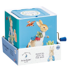 Peter Rabbit Jack in the Box, 14.5 x 14.5 x 15.5 centimeters