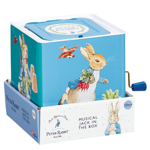Peter Rabbit Jack in the Box, 14.5 x 14.5 x 15.5 centimeters