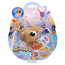 Animagic: Lets Glo Capybara - Your Glowing, Floating, Squishy Best Friend - Drop In Water To Watch Them Glow - Interactive Electronic Pet - For Kids
