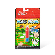 Melissa & Doug Water Wow! On The Farm Stocking Stuffers, Children's Paint Books, Water Wow Activity Books For Toddlers And Kids Ages 3+ - FSC Certifi