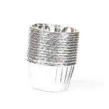 50PCS Gold Foil Cupcake Baking Cups HeatResistant Disposable Muffin Paper Cups for Party and Home