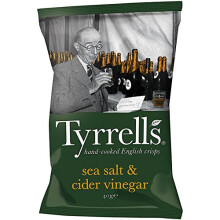 Tyrrells Sea Salt & Cider Vinegar Crisp 40g X 14 (Pack of 14)