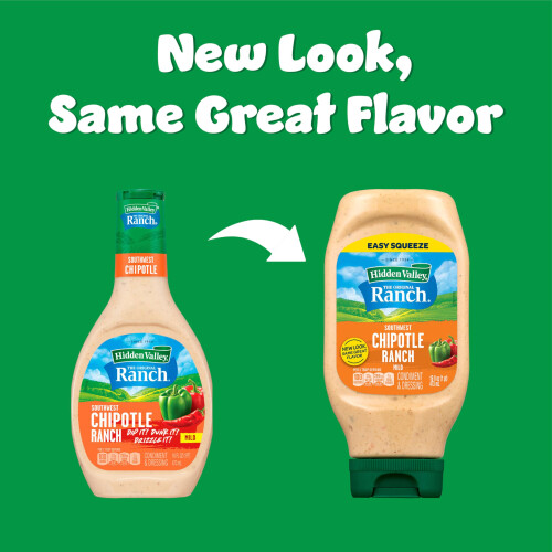 Hidden Valley Southwest Chipotle Ranch Dressing 473 ml 2