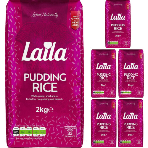 Laila Pudding Rice (Brick Pack) 6x2KG