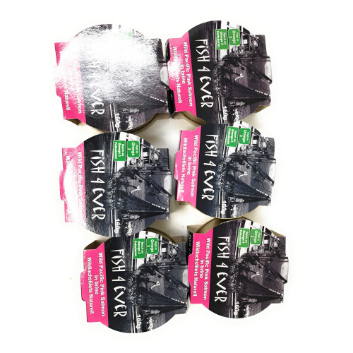 |(6 PACK) - Fish4Ever - Wild Alaskan Pink Salmon | 160g | 6 PACK BUNDLE 2