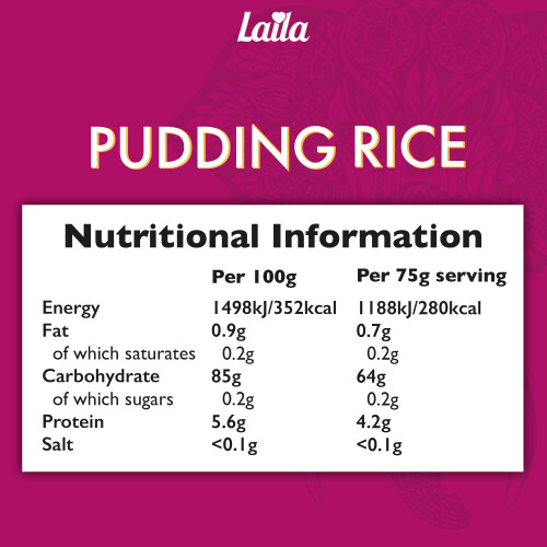 Laila Pudding Rice (Brick Pack) 6x2KG 1