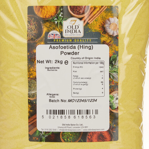 Old India Asofoetida (Hing) Powder 2kg 1